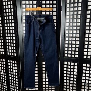 👖 Mott & Bow Men's Slim Stretch Jeans Dark Blue Denim 29x30 Modern Fit 👖